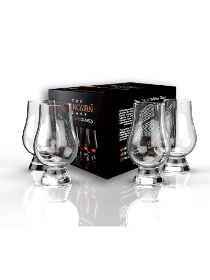 글렌캐런 글래스(STD) 4P 콰트로세트 위스키 테이스팅 전용잔 Glencairn