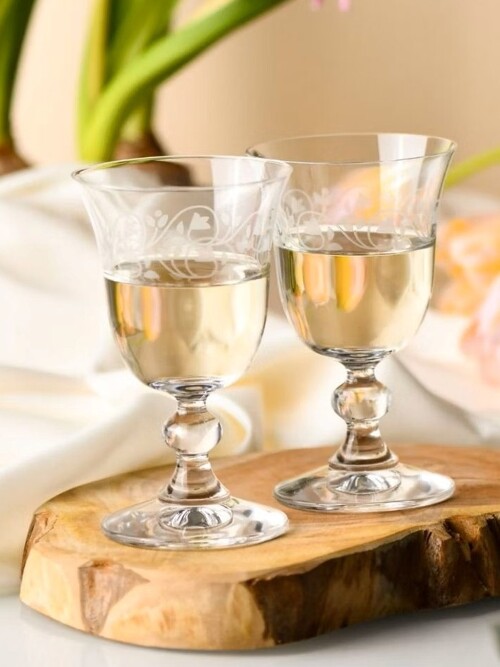 크로스노 크리스타 데코 와인글래스 퍼펙트기프트 2P 세트 