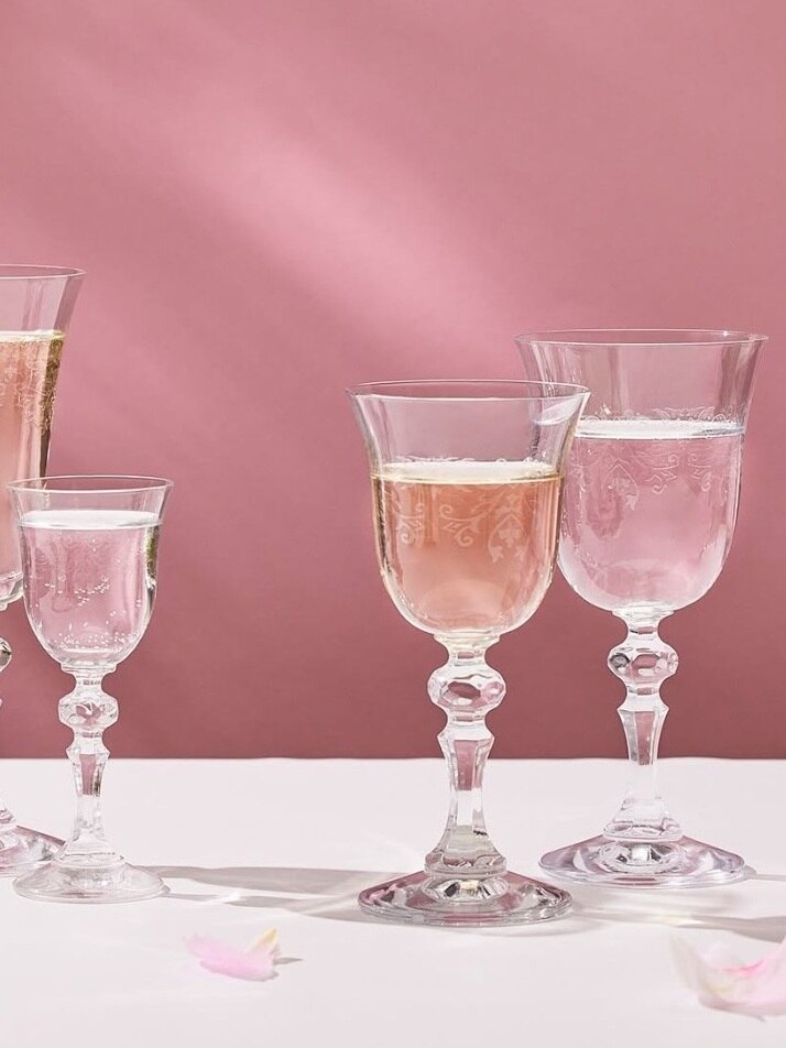 크로스노 크리스타 데코 와인글래스 퍼펙트기프트 2P 세트 