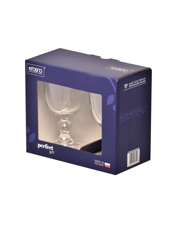 크로스노 크리스타 데코 와인글래스 퍼펙트기프트 2P 세트 