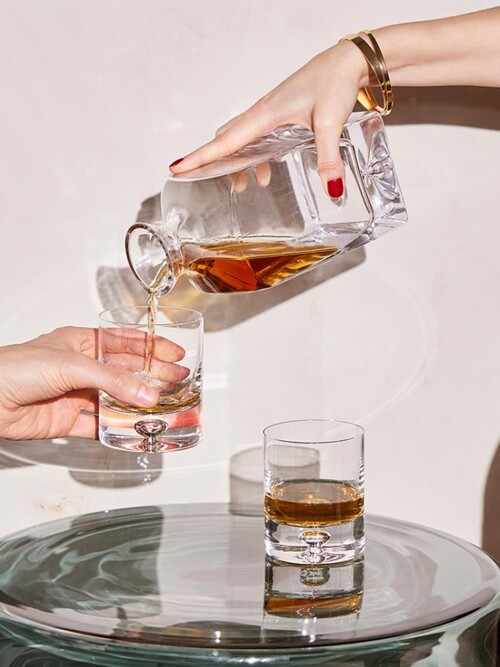 [Krosno]크로스노 라그리마 위스키 온더락 글래스 1P / 6P 벌크 세트