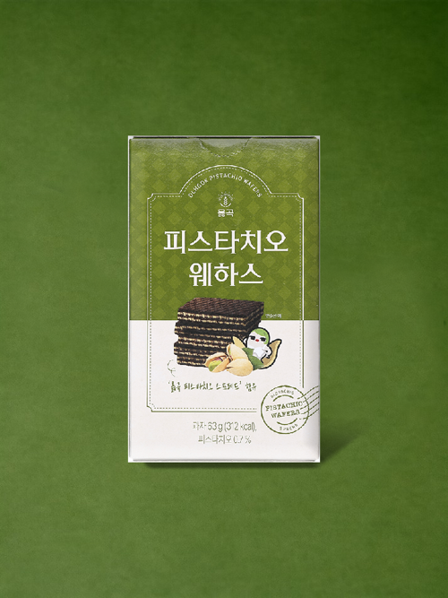 옳곡 피스타치오 웨하스 1box