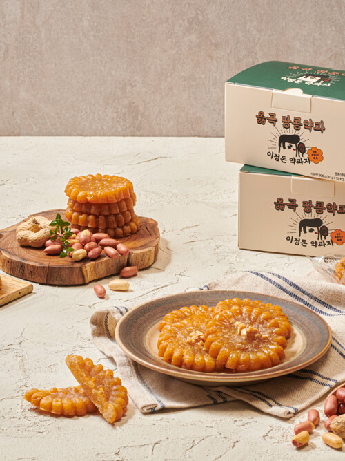 옳곡 땅콩약과 이정돈 약과지 30g 10개입 1box