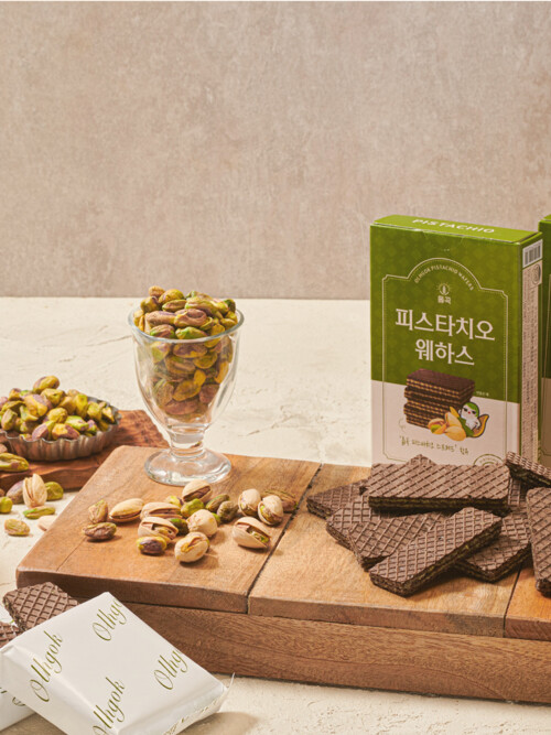 옳곡 피스타치오 웨하스 1box