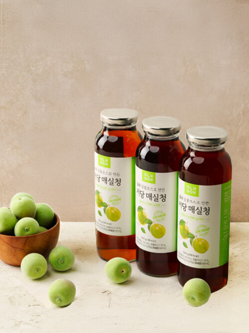 [옳곡] 알룰로스로 만든 저당 저칼로리 매실청 600g