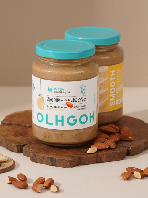 옳곡 아몬드 스프레드 스무스 464g 