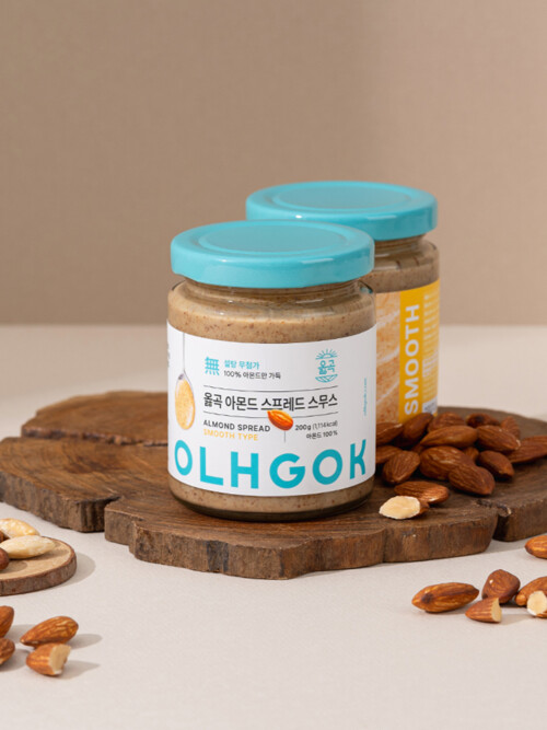 옳곡 아몬드 스프레드 스무스 464g 