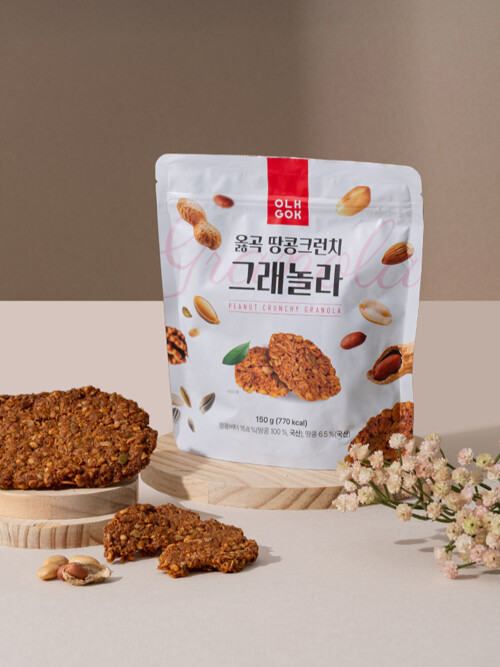 옳곡 땅콩크런치 그래놀라 150g