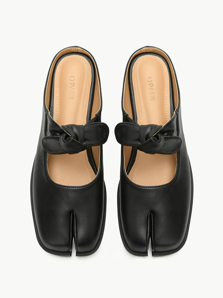 Bow-Knot Mule / Black