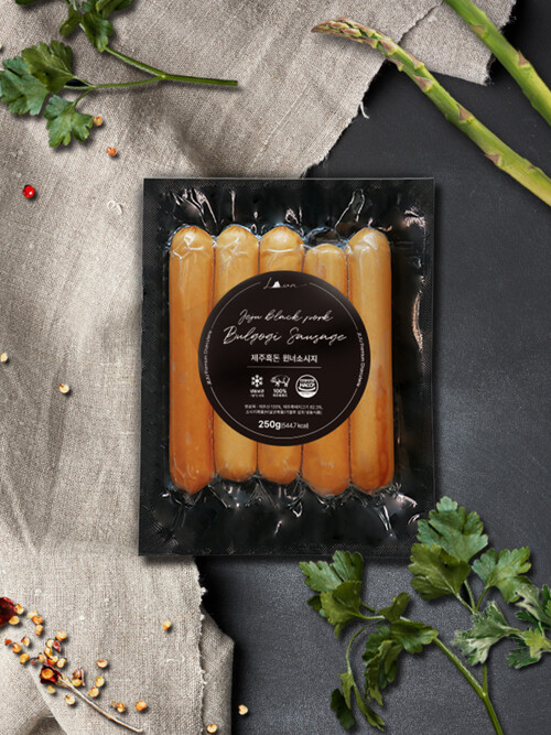 [LASAN] 제주흑돼지 윈너소시지 250g(냉동)