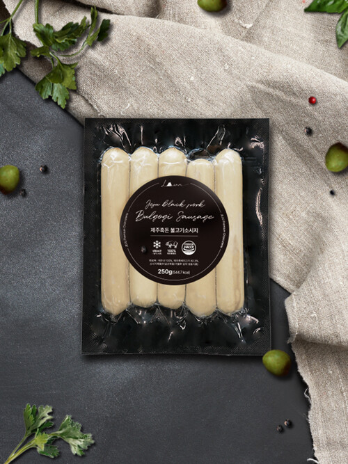 [LASAN] 제주흑돼지 불고기소시지 250g(냉동)