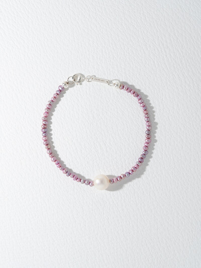 LAVENDER PEARL BRACELET