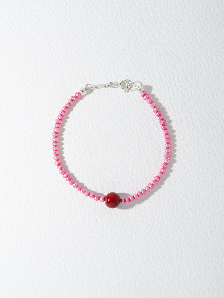 STRAWBERRY PEARL BRACELET