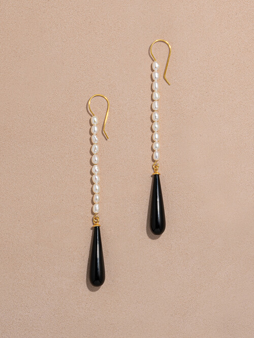 Pearl & Drop (Black onix)