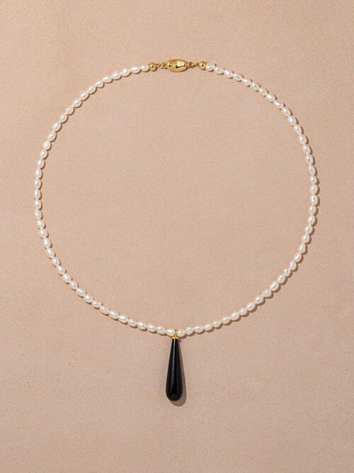 Pearl & Drop (Black onix)