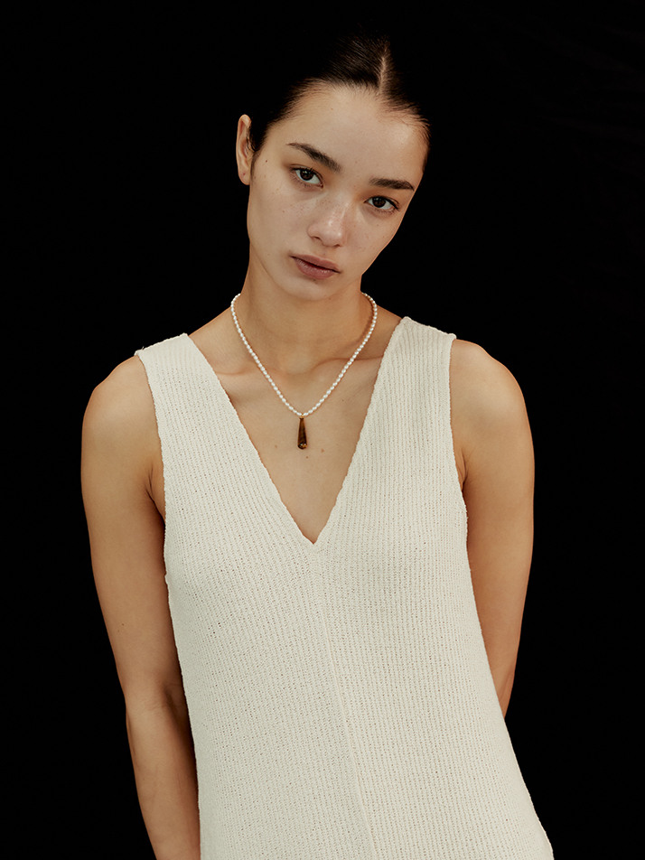 Pearl & Drop (Tiger's eye)