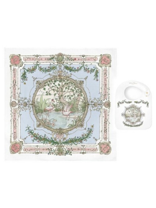 [아뜰리에슈] 10%off SET - Carré+Satin Bib – Tapestry