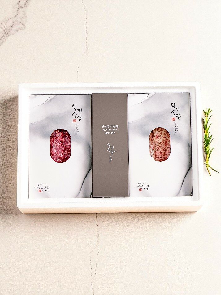 [일상미담] 1등급 한우_미니세트A 등심 600g