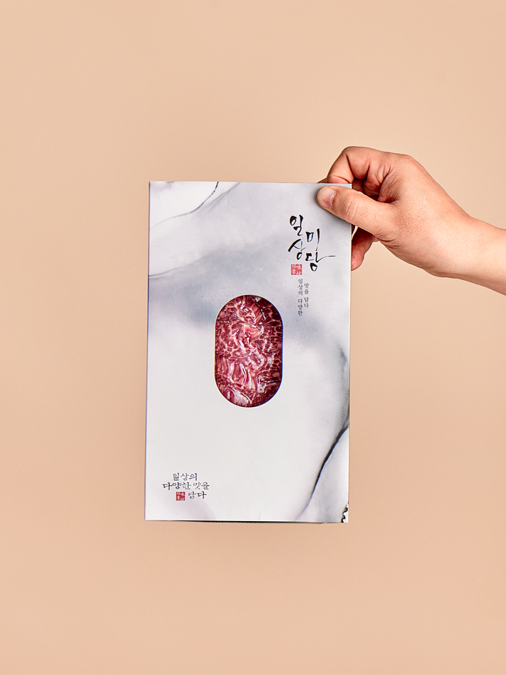 [일상미담] 1등급 한우_미니세트A 등심 600g