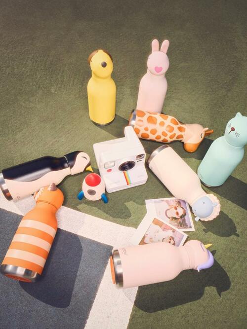 캐나다 아소부 진공스텐 보온보냉 캐릭터 텀블러 베스티 460ml