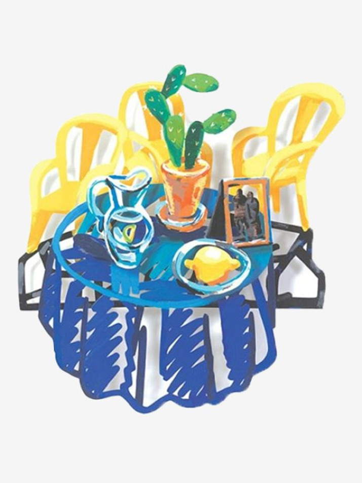 Table with Cactus, 데이비드 걸스타인 (David Gerstein)