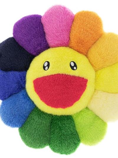 무라카미다카시 Flower Cushion Rainbow 플라워 쿠션 레인보우 (30cm)