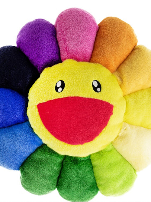 무라카미다카시 Flower Cushion Rainbow 플라워 쿠션 레인보우 (60cm)