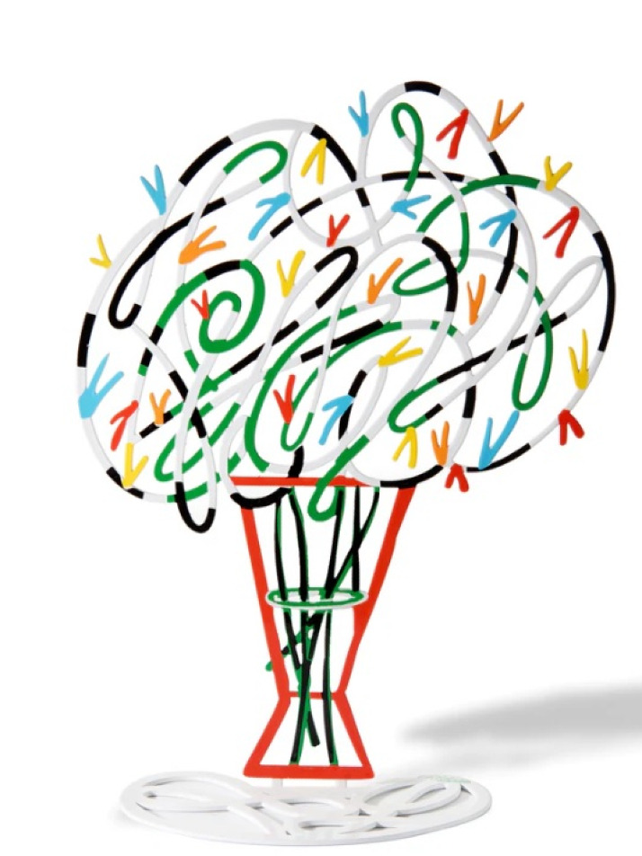 데이비드걸스타인 Bouquet - White