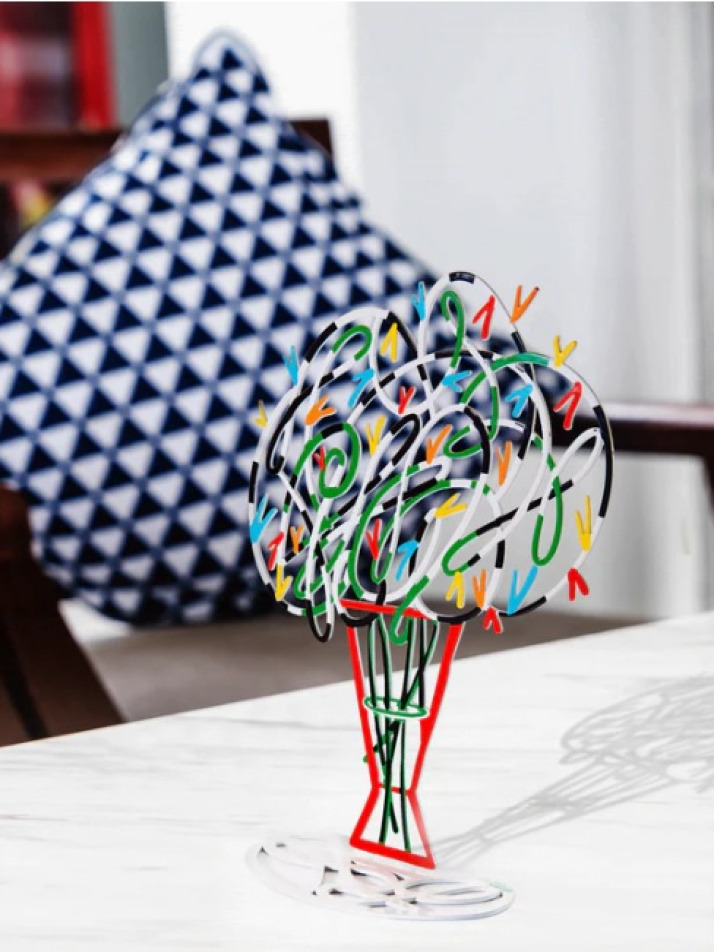 데이비드걸스타인 Bouquet - White