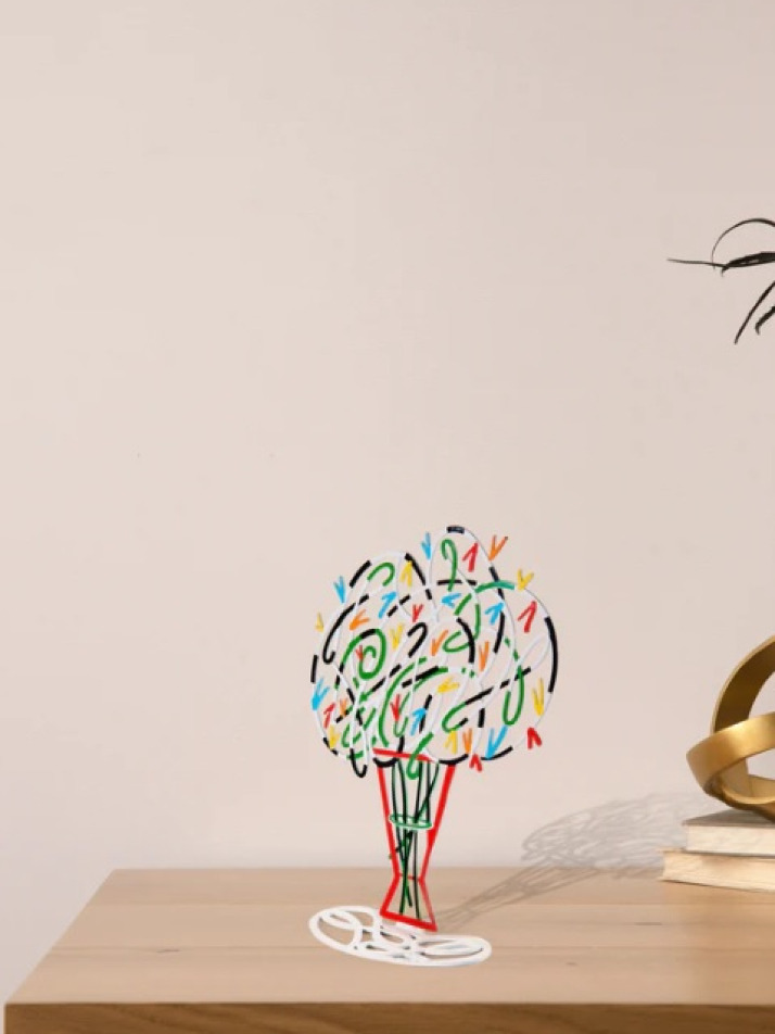 데이비드걸스타인 Bouquet - White