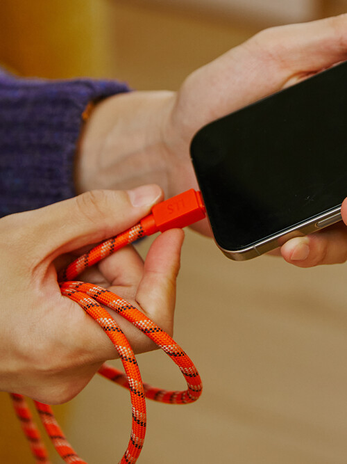 ROPE STRAP CABLE CtoC(60W) / ZESTY ORANGE