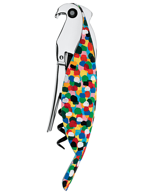 Alessi 알레시 패롯 프로스트 와인오프너 다색