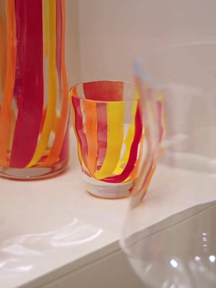 [LSA] 엘에스에이 포크 텀블러 280ml 오렌지 / 레드 / 옐로우 x2 / LSA-G1772-10-645