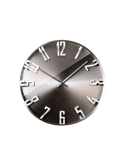 [Momenti]모멘티 아이언T8000 그레이(40cm) 벽시계