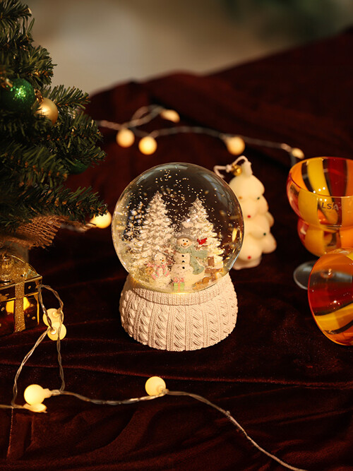 [FOCUSIS]포커시스 LED_뮤직박스 겨울나라 스노우볼 / FOC-GS8003