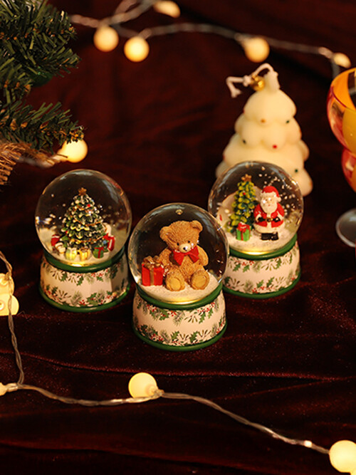 [FOCUSIS]포커시스 LED_테디 스노우볼(S) / FOC-GS7571