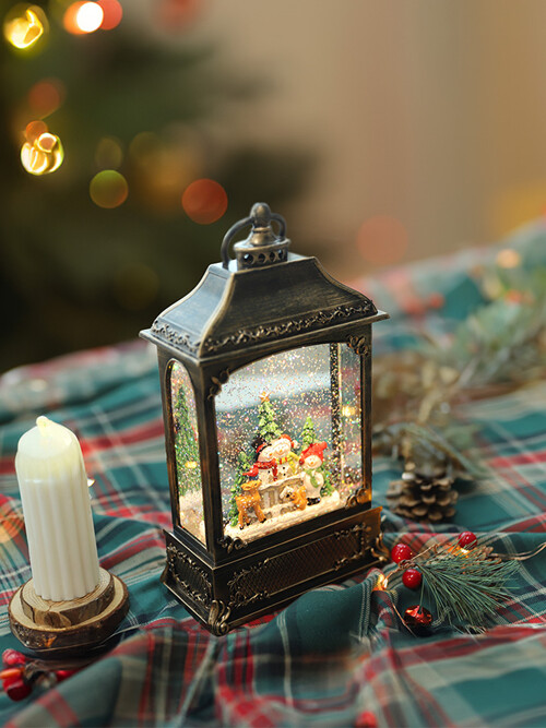 [FOCUSIS]포커시스 LED_뮤직박스 산타의 선물 랜턴 / FOC-SZ11-8914