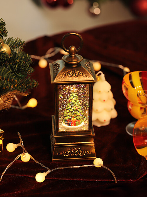 [FOCUSIS]포커시스 LED_뮤직박스 겨울밤 선물 트리 랜턴 / FOC-SZ11-8911S