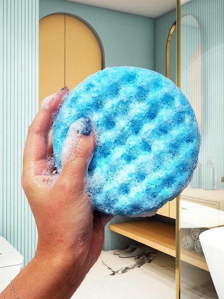 밤코스메틱 바디버퍼 샤워 스펀지 풍성한 거품 천연아로마 바디워시 풍성한 거품