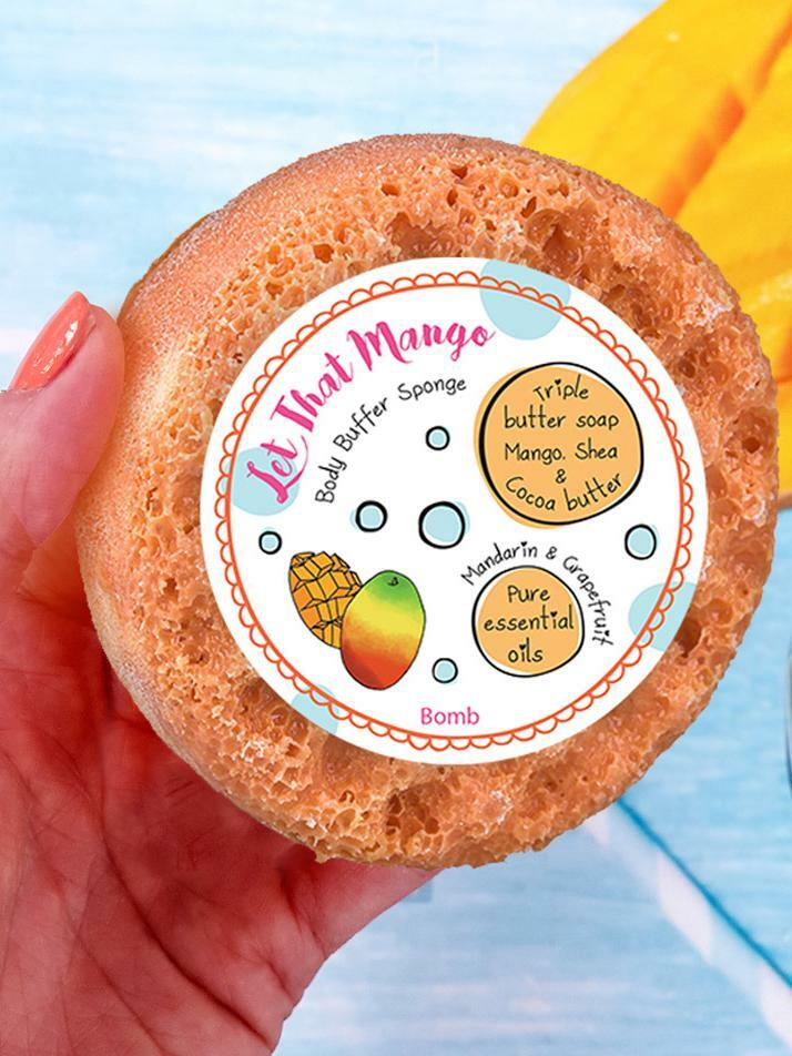 밤코스메틱 바디버퍼 샤워 스펀지 풍성한 거품 천연아로마 바디워시 풍성한 거품