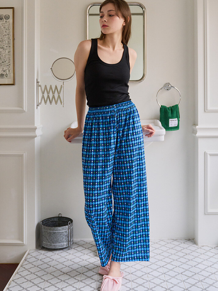 꼬임없는 잠옷바지 아가일