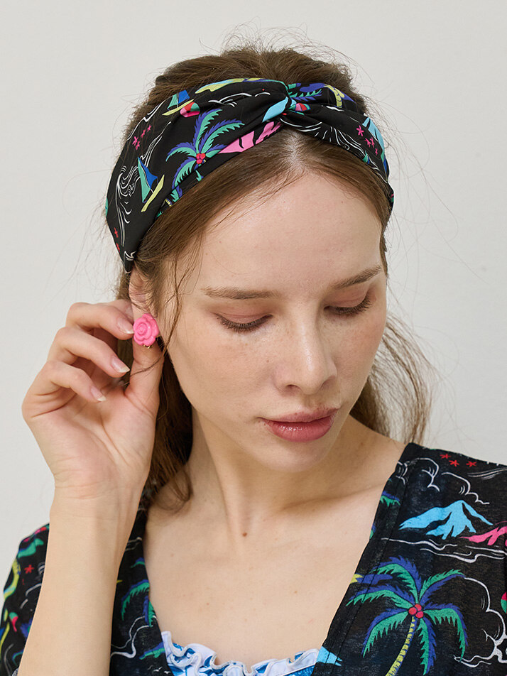 아말피 반다나 헤어밴드 쏠라