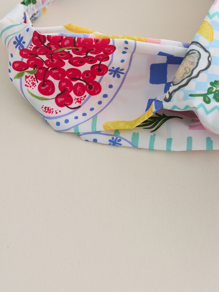 반다나 헤어밴드 포지타노