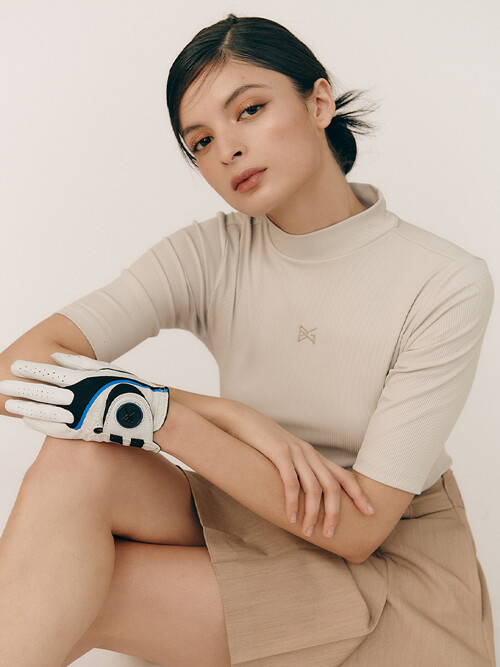 반소매 베이직 바디수트_BEIGE