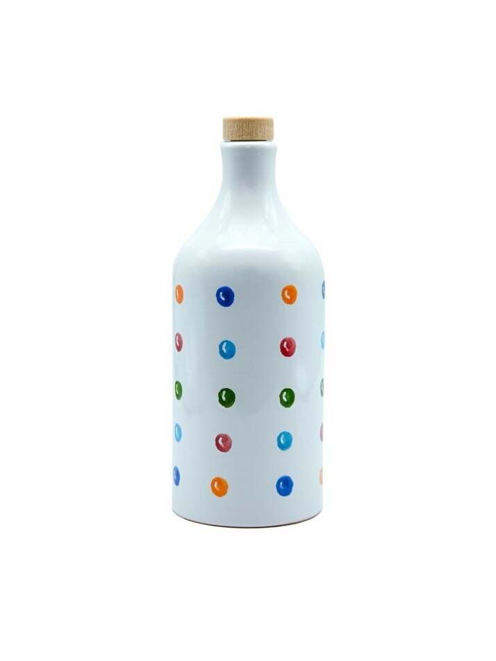 [Muraglia] 도트 500ml -도자기 무랄리아 이탈리아 프리미엄 올리브 오일