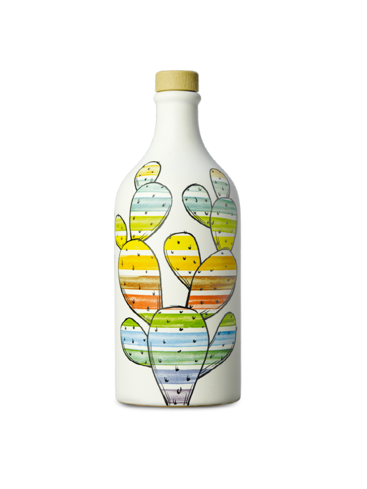 [Muraglia] 캑터스(선인장) 500ml -도자기 무랄리아 이탈리아 프리미엄 올리브 오일