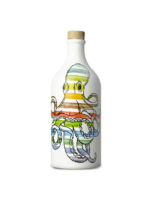 [Muraglia] 옥토퍼스(문어) 500ml -도자기 무랄리아 이탈리아 프리미엄 올리브 오일