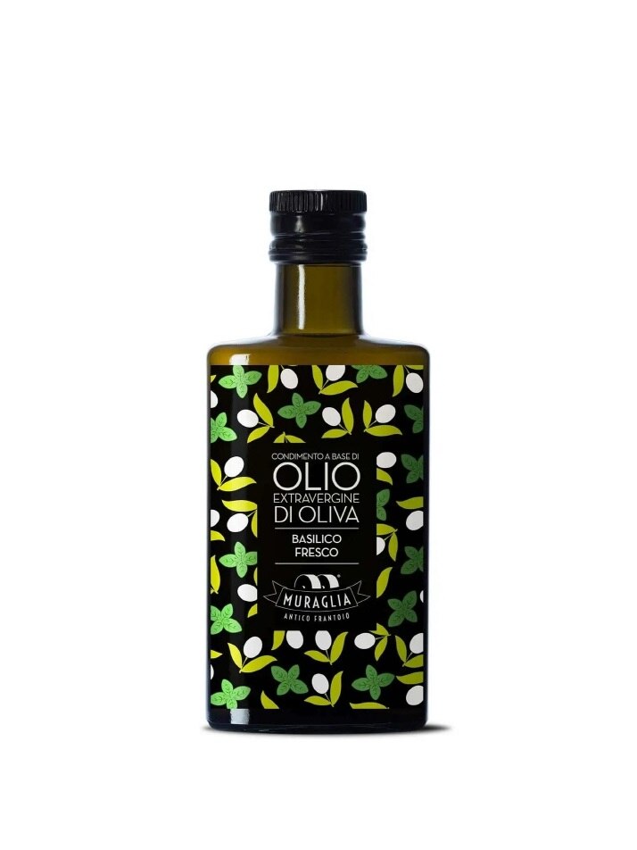 [Muraglia] 바질 200ml - 유리병 무랄리아 이탈리아 프리미엄 올리브 오일