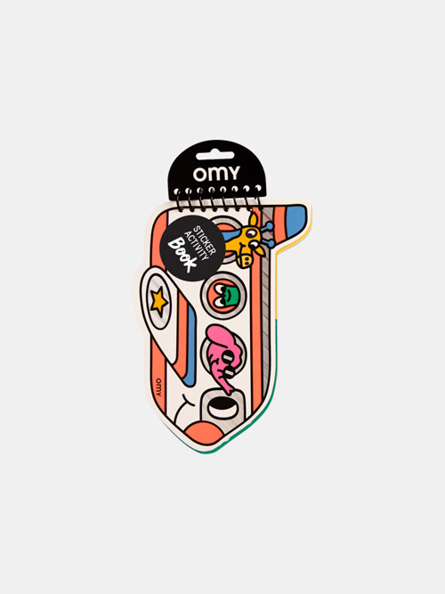 OMY 스티커 액티비티 북-VROOM(CAR12)