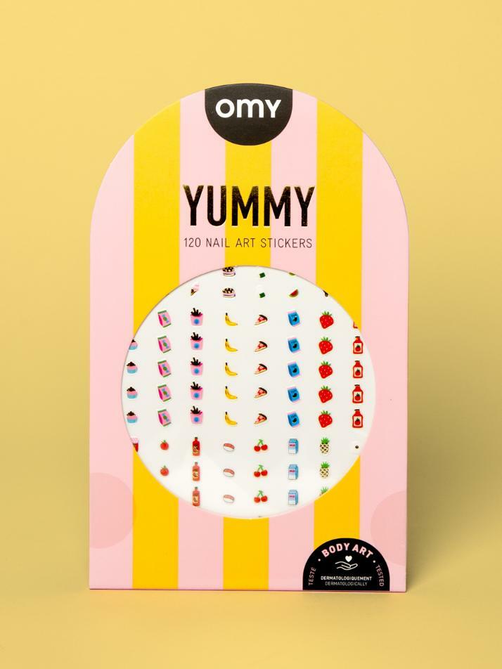 OMY 네일 아트-YUMMY(120pc)(NAIL09)